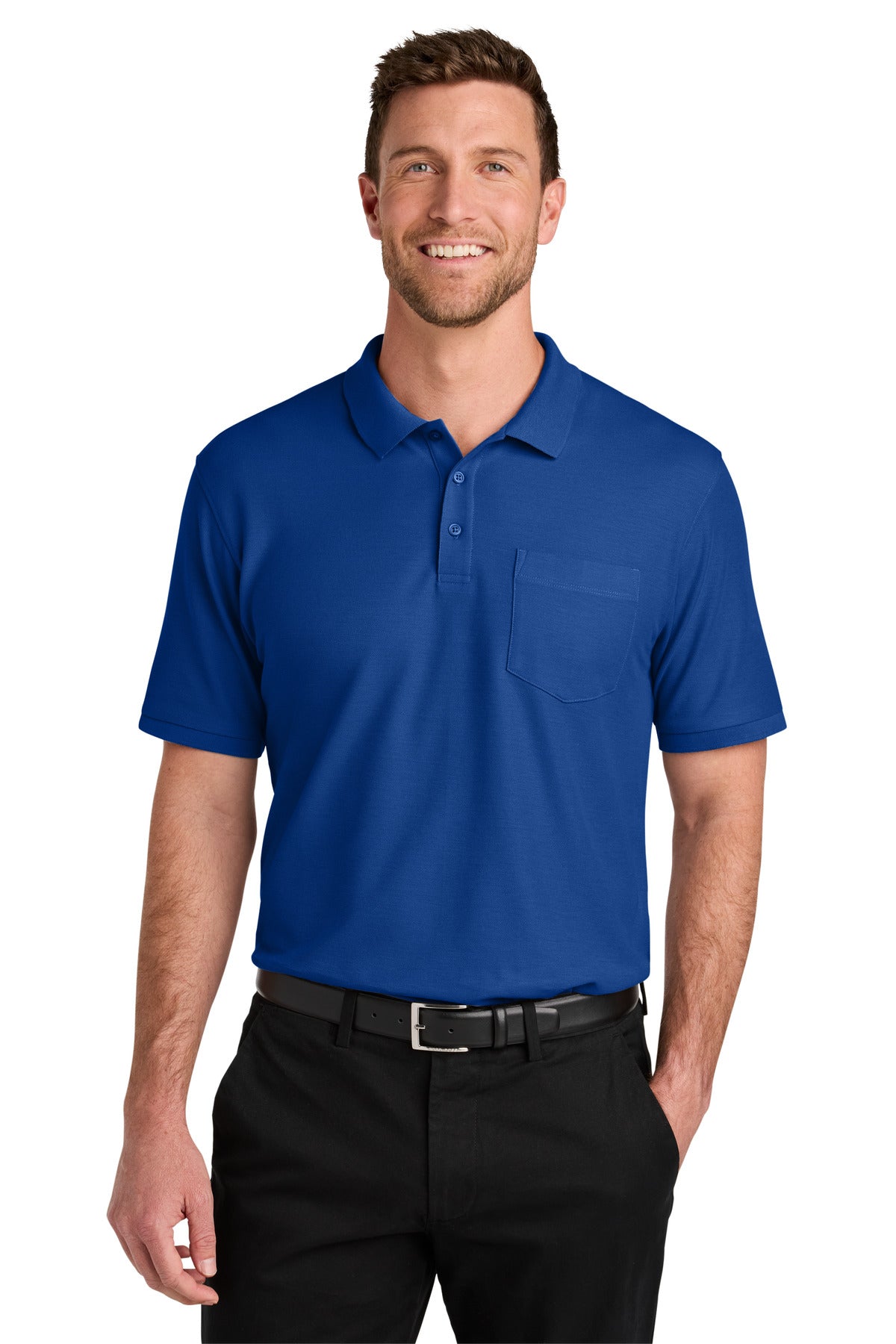 Port Authority ® Tall Wearever Signature Pique Pocket Polo TLK200P