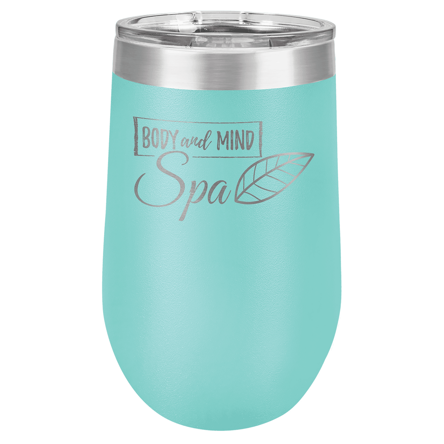 16oz Teal Stemless Wine Chiller - Whoa, Jody Boy!