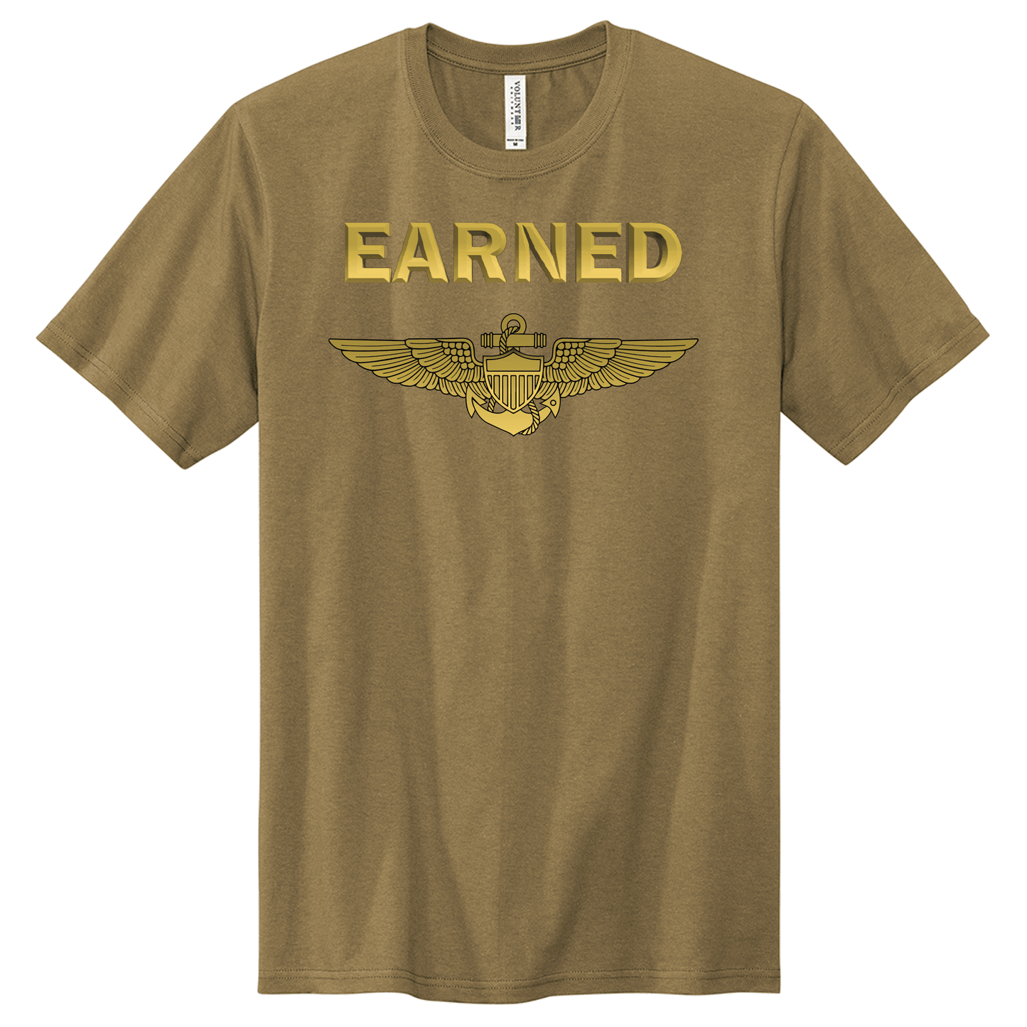 EARNED US Navy Pilot Wings Tees