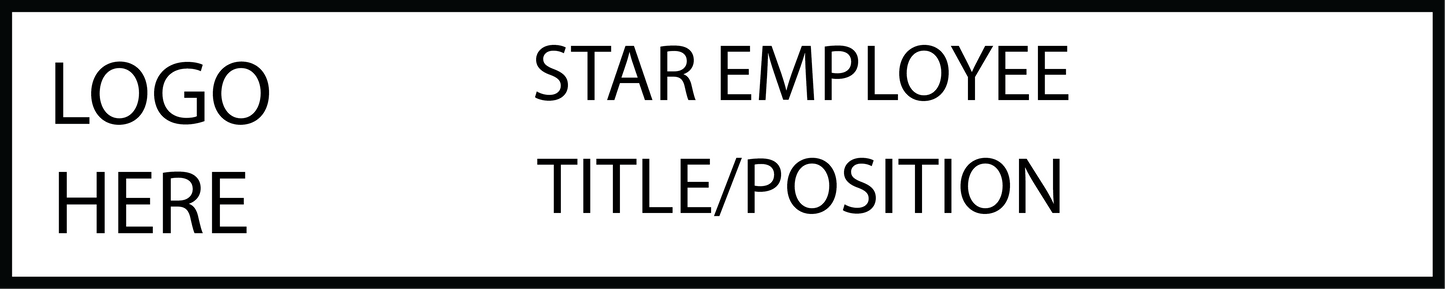 Personalized Office Name Plate 15 inch by 3 inch - Whoa, Jody Boy!