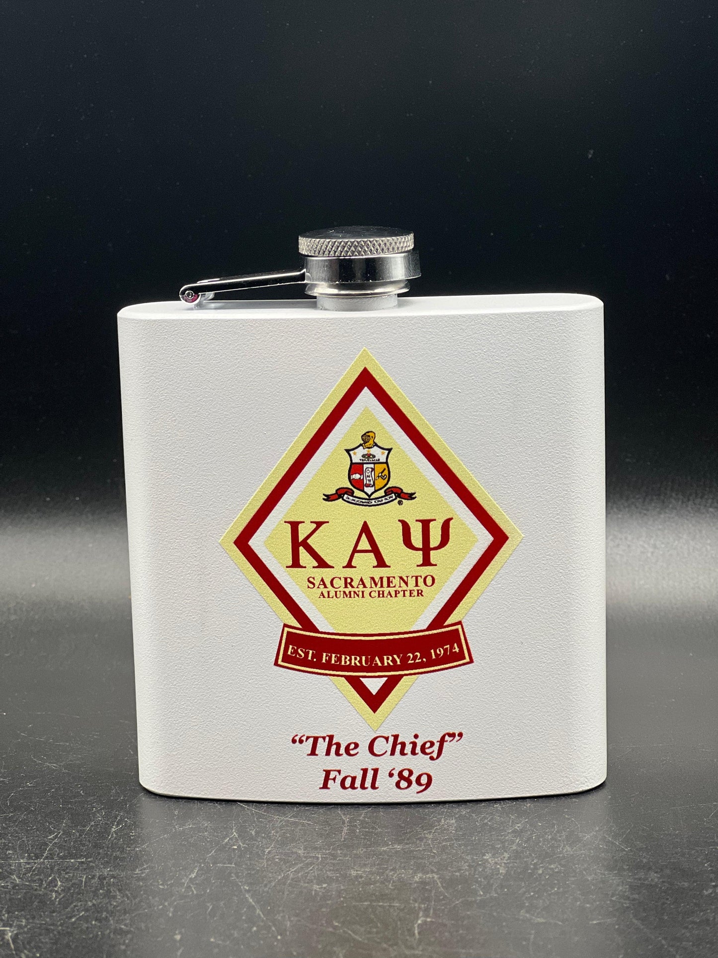 Gamma Sigma | Kappa Alpha Psi 6oz. Flask - Whoa, Jody Boy!