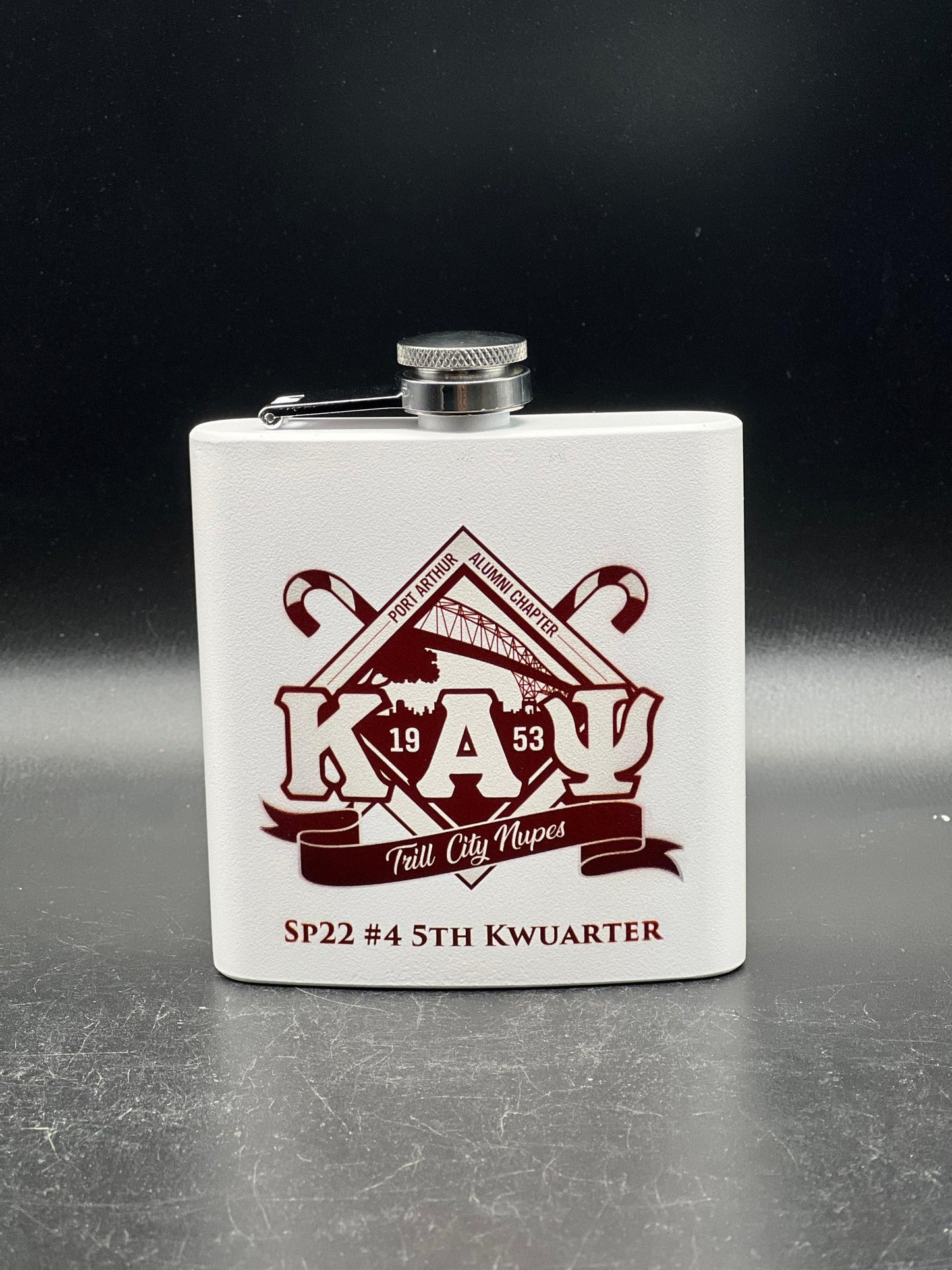 Gamma Sigma | Kappa Alpha Psi 6oz. Flask - Whoa, Jody Boy!