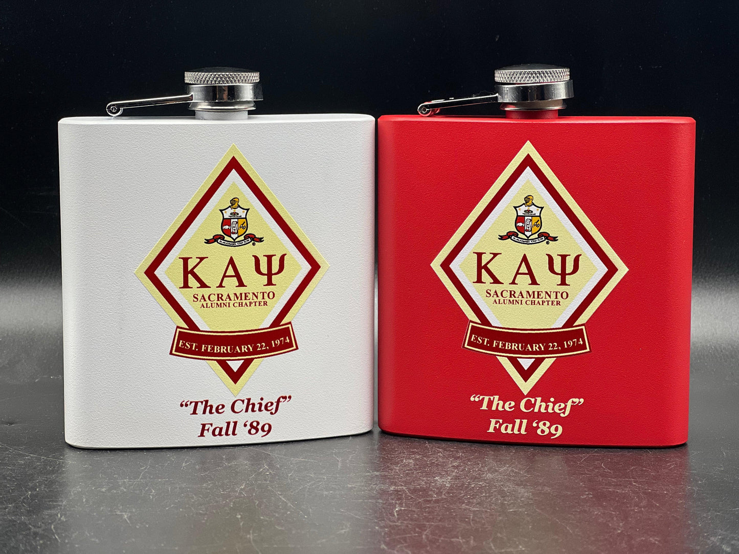 Gamma Sigma | Kappa Alpha Psi 6oz. Flask - Whoa, Jody Boy!