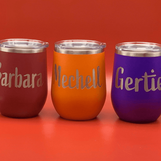 H3 Hash 12 oz. Polar Camel Stemless Tumblers (Personalized Engraving)