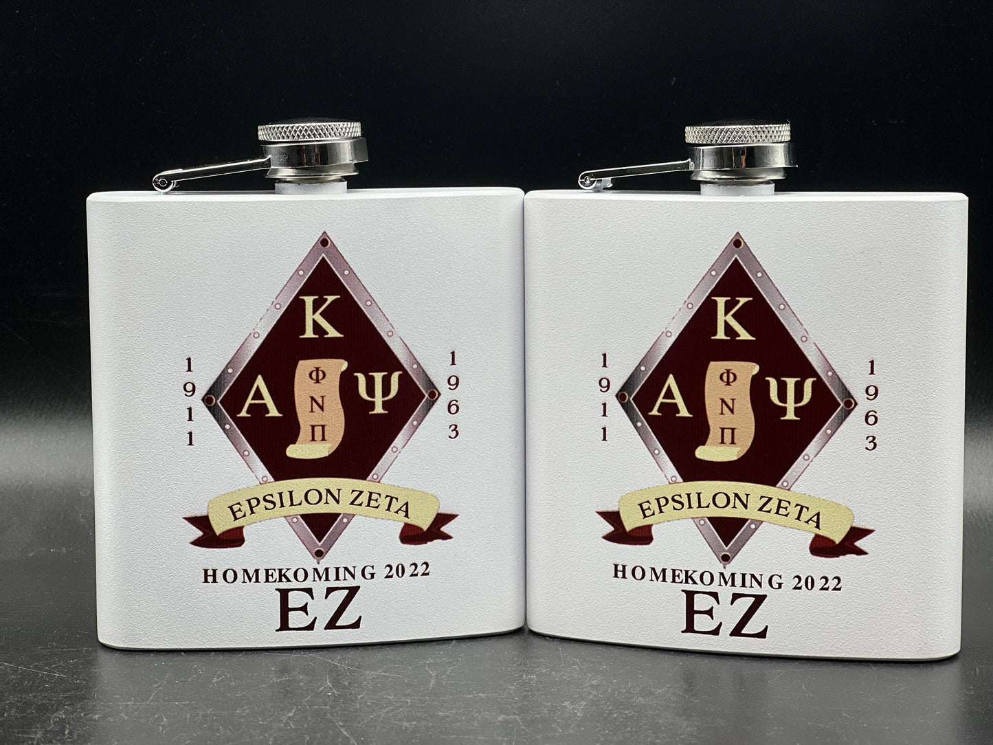 Gamma Sigma | Kappa Alpha Psi 6oz. Flask - Whoa, Jody Boy!
