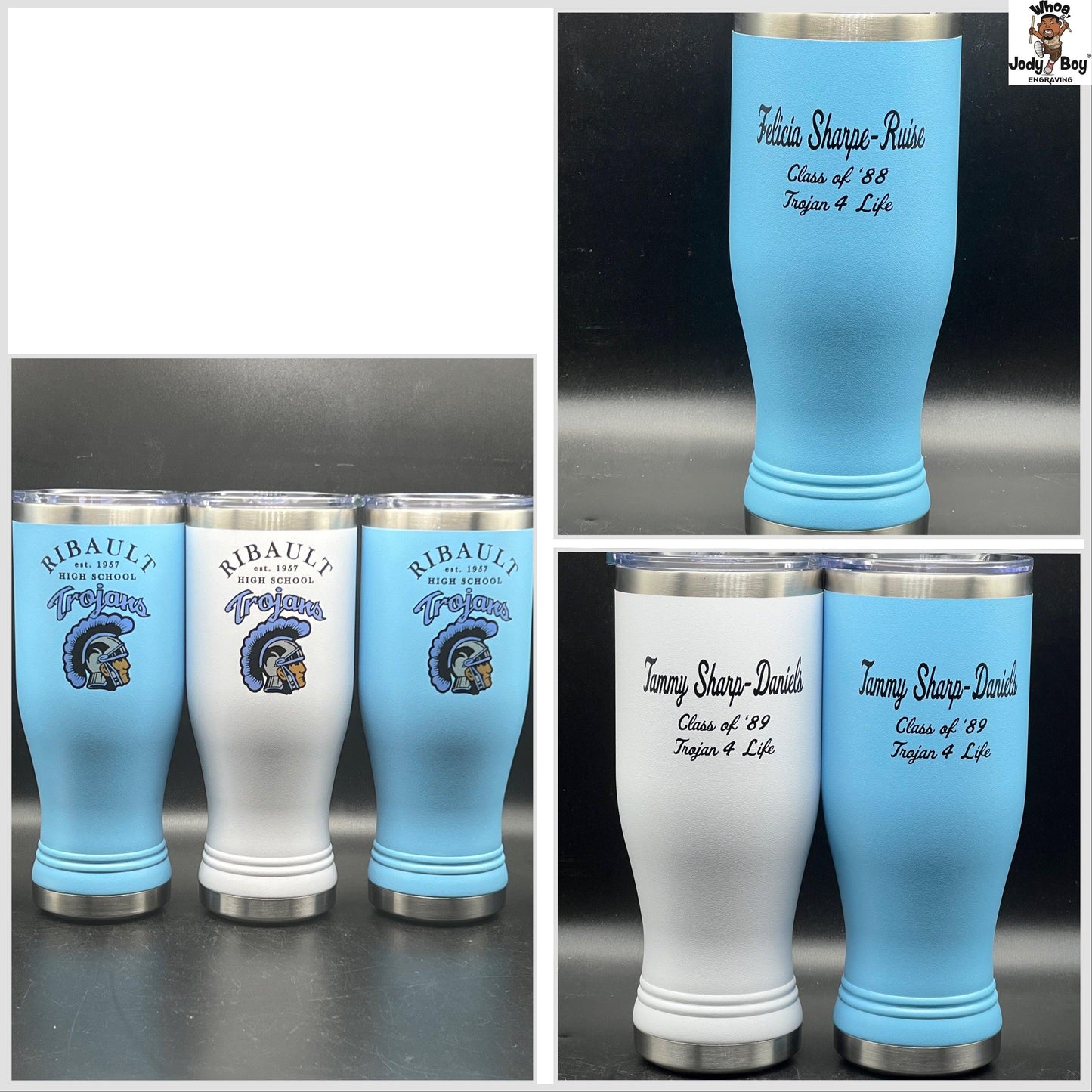 Ribault High School 20oz Pilsner - Whoa, Jody Boy!