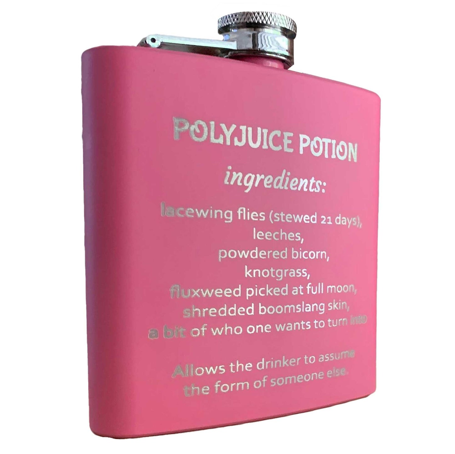 H3 Hash 6 oz. Powder Coated Stainless Steel Flask