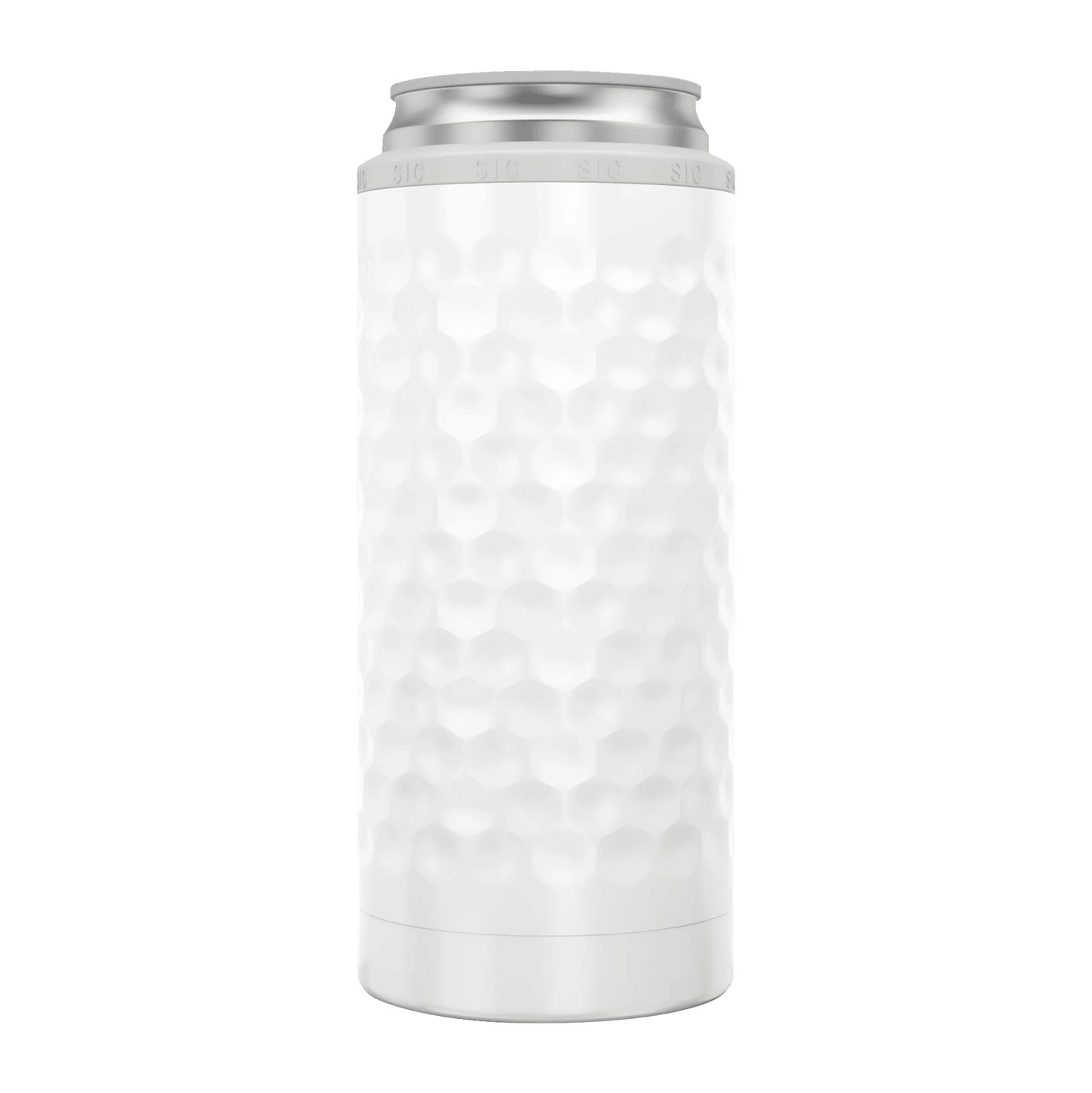 12oz Dimpled Golf SIC Slim Can Cooler - Whoa, Jody Boy!