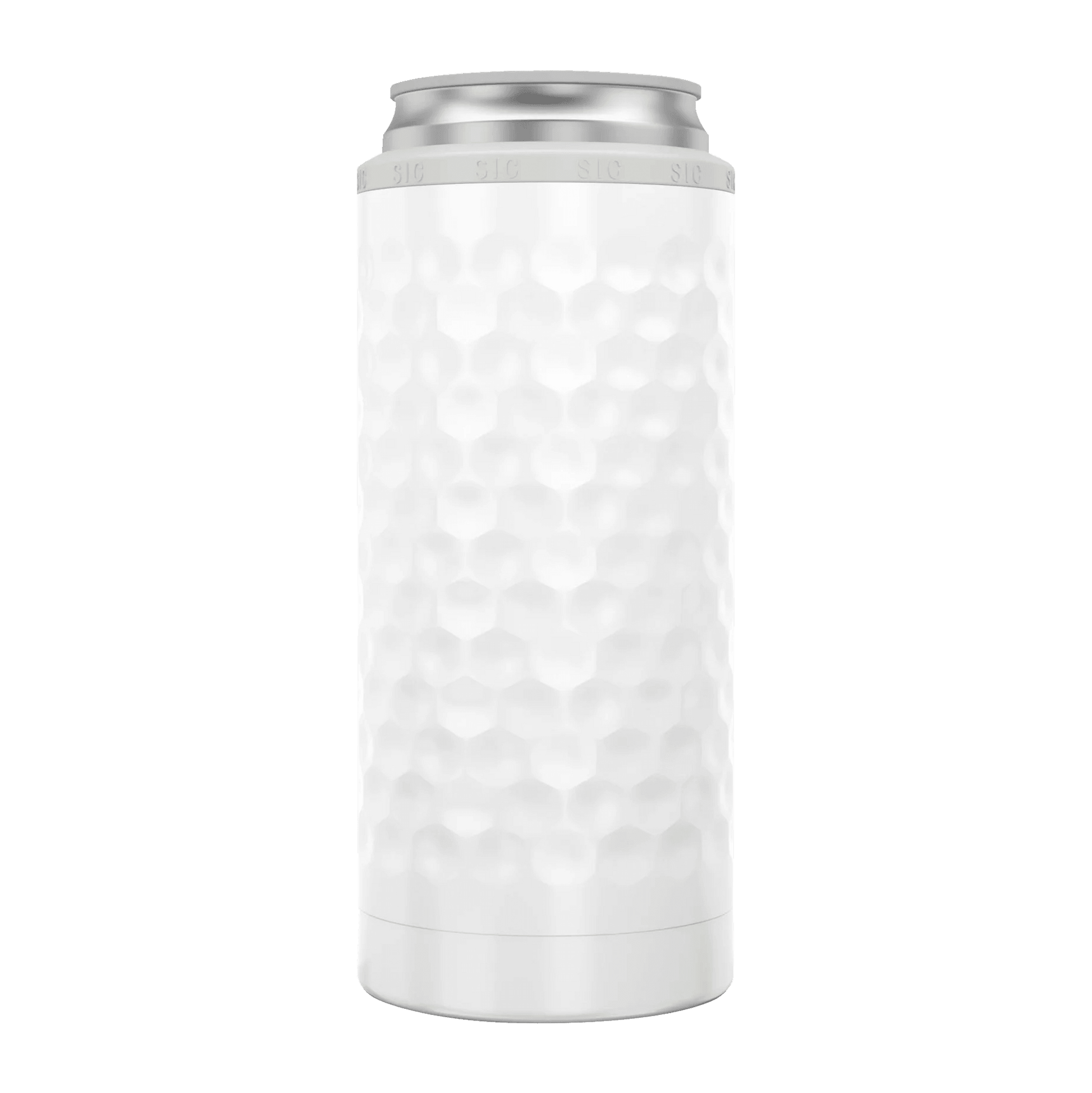 12oz Dimpled Golf SIC Slim Can Cooler - Whoa, Jody Boy!