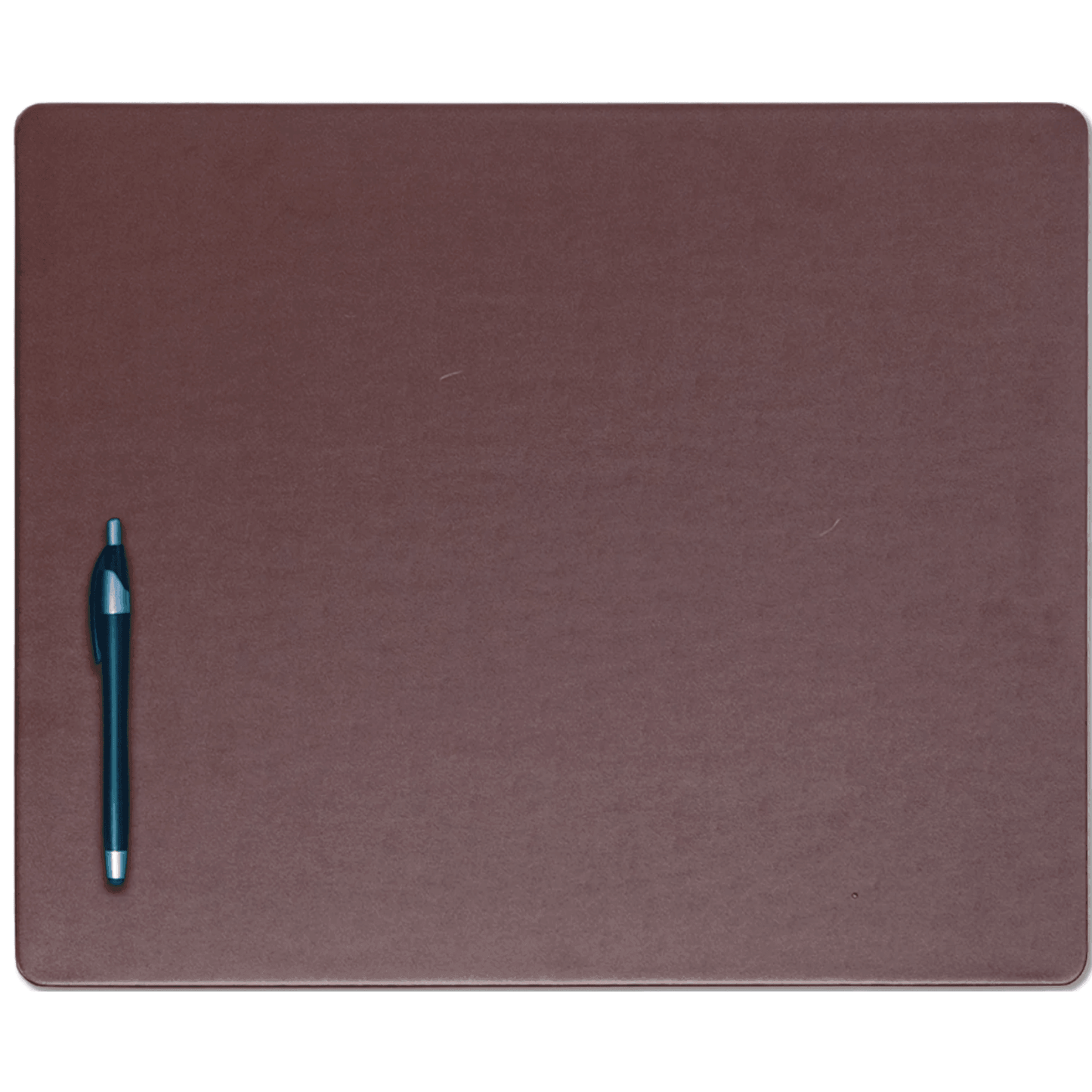 Chocolate Brown Leatherette 20" x 16" Conference Table Pad