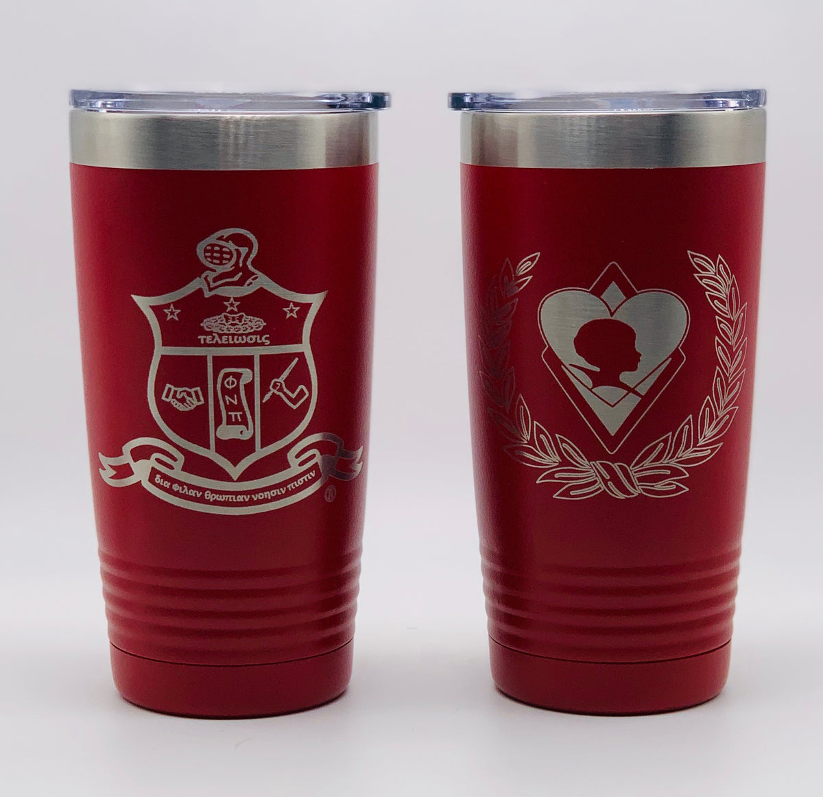 Alpha Phi Alpha - 20 oz RTIC Tumbler – Creative CNC Carvings