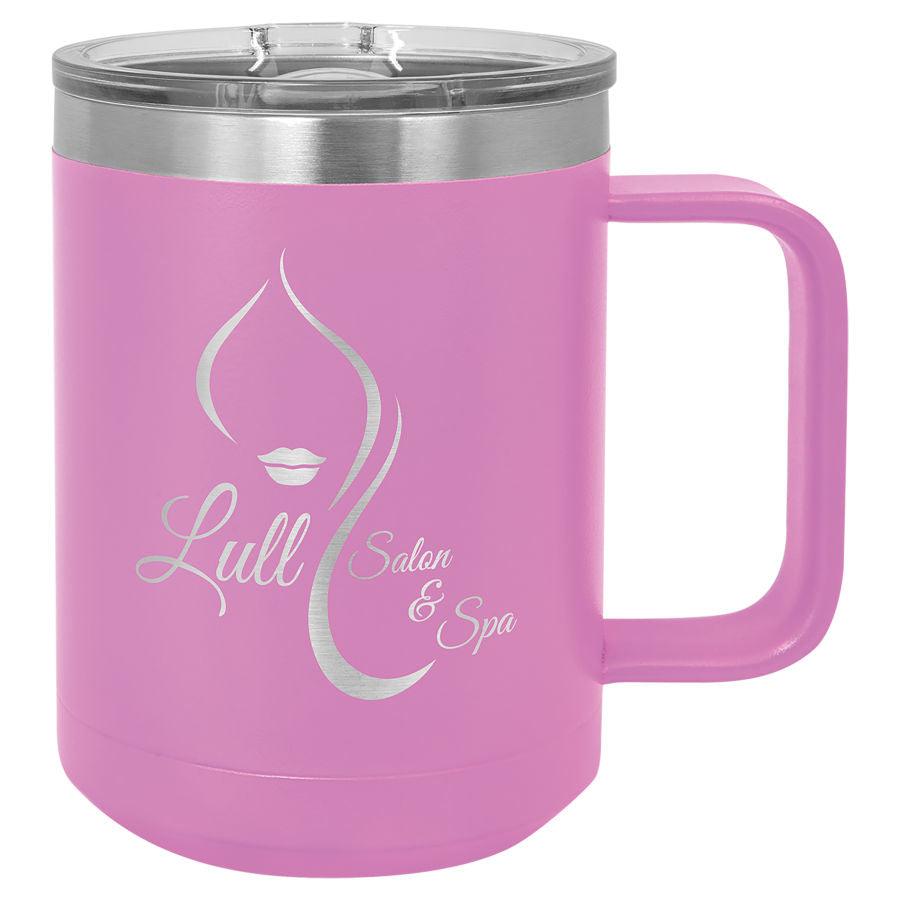 H3 15 oz. Coffee Mug Insulated  with Slider Lid (Personalized Engraving) - Whoa, Jody Boy!