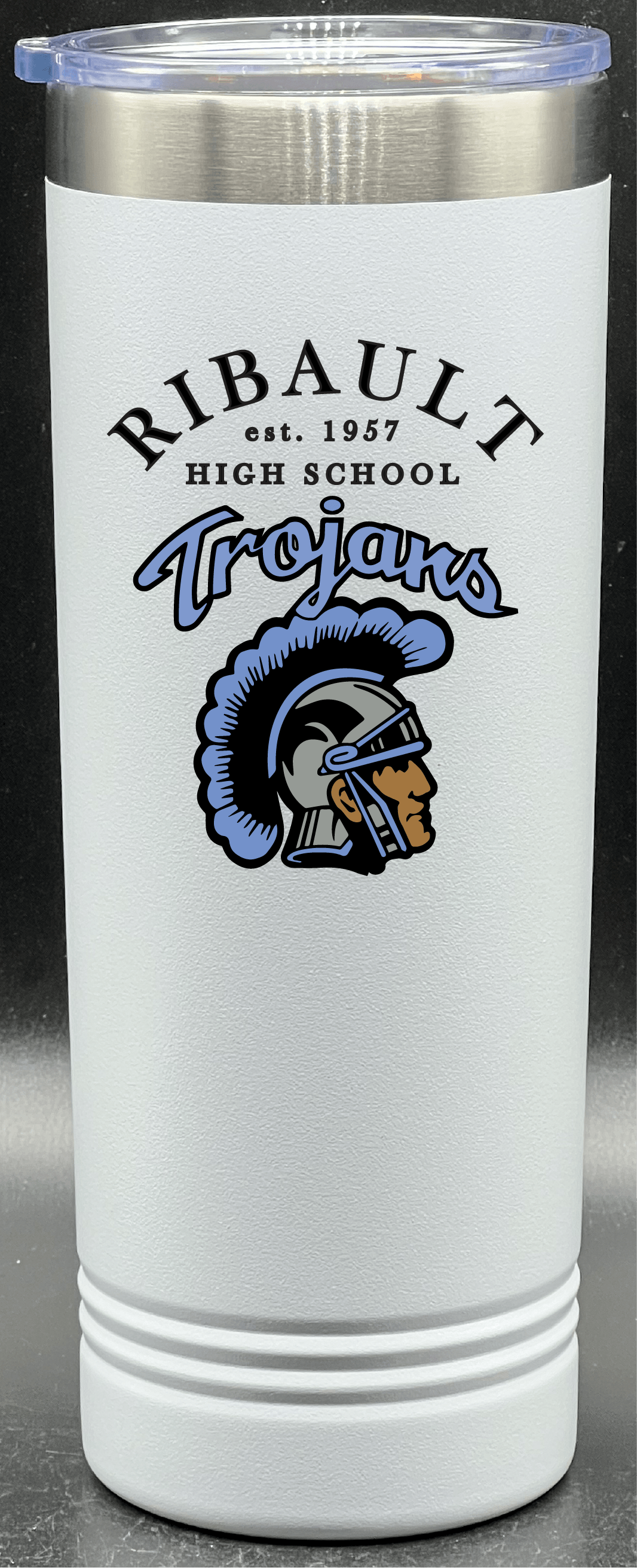 Ribault High School 22oz Skinny Tumblers - Whoa, Jody Boy!