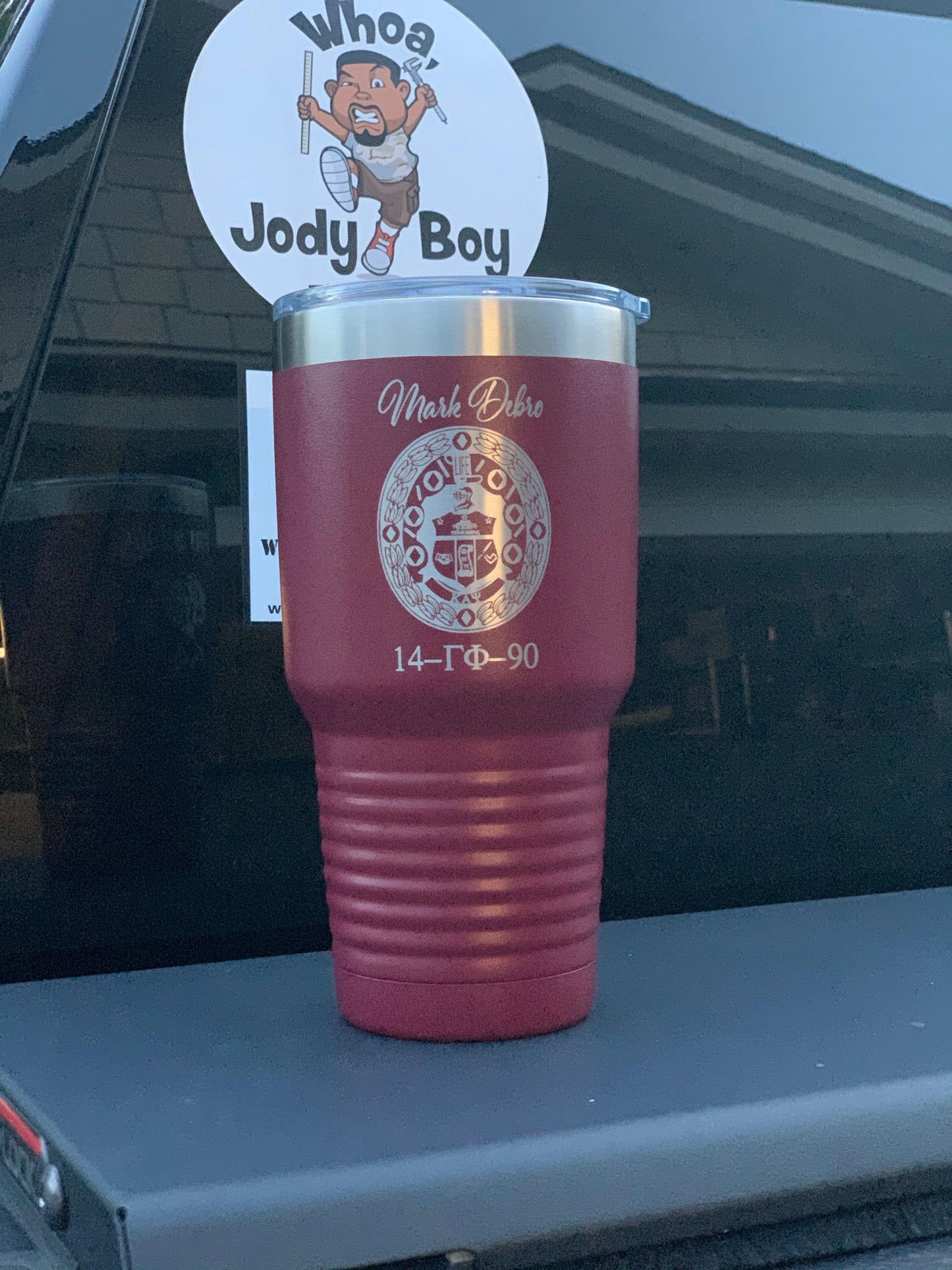 Kappa Alpha Psi 30oz Tumbler - Whoa, Jody Boy!