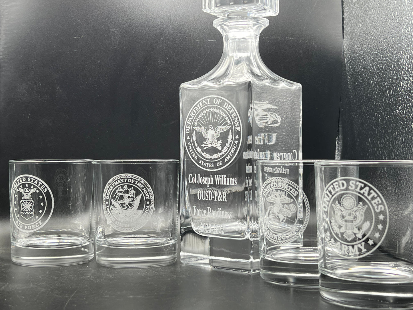 Custom Decanter Set - Whoa, Jody Boy!