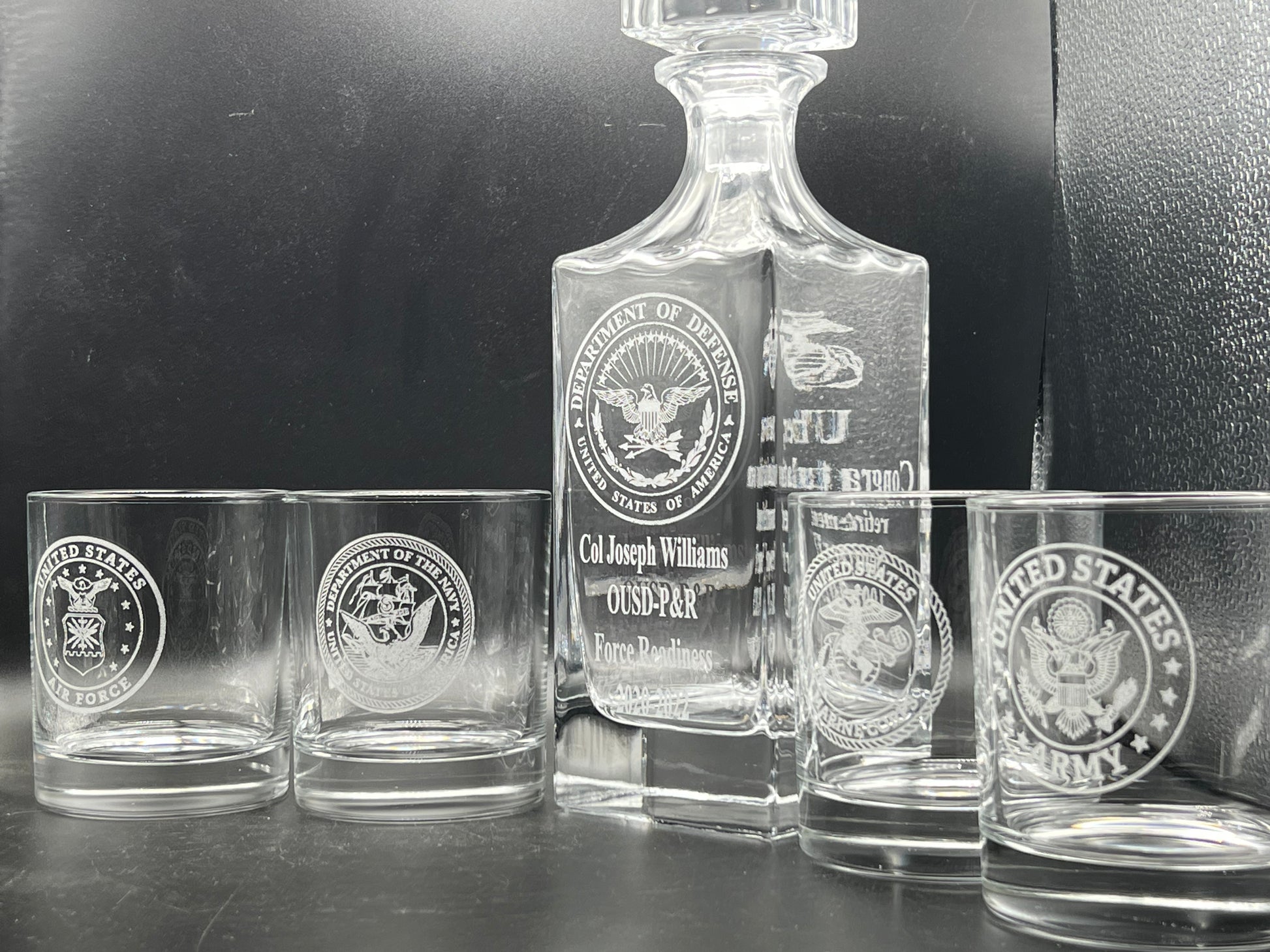 Custom Decanter Set - Whoa, Jody Boy!