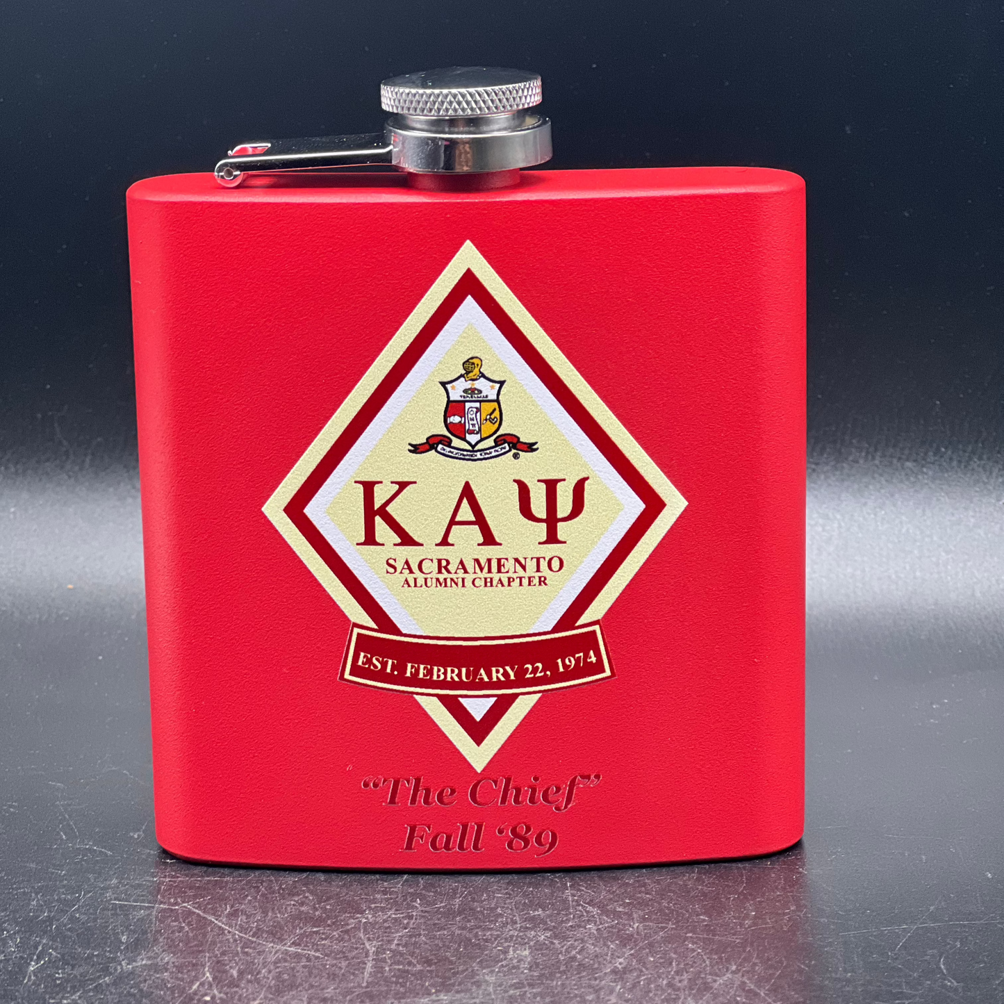 Kappa Alpha Psi 6oz Flask - Whoa, Jody Boy!