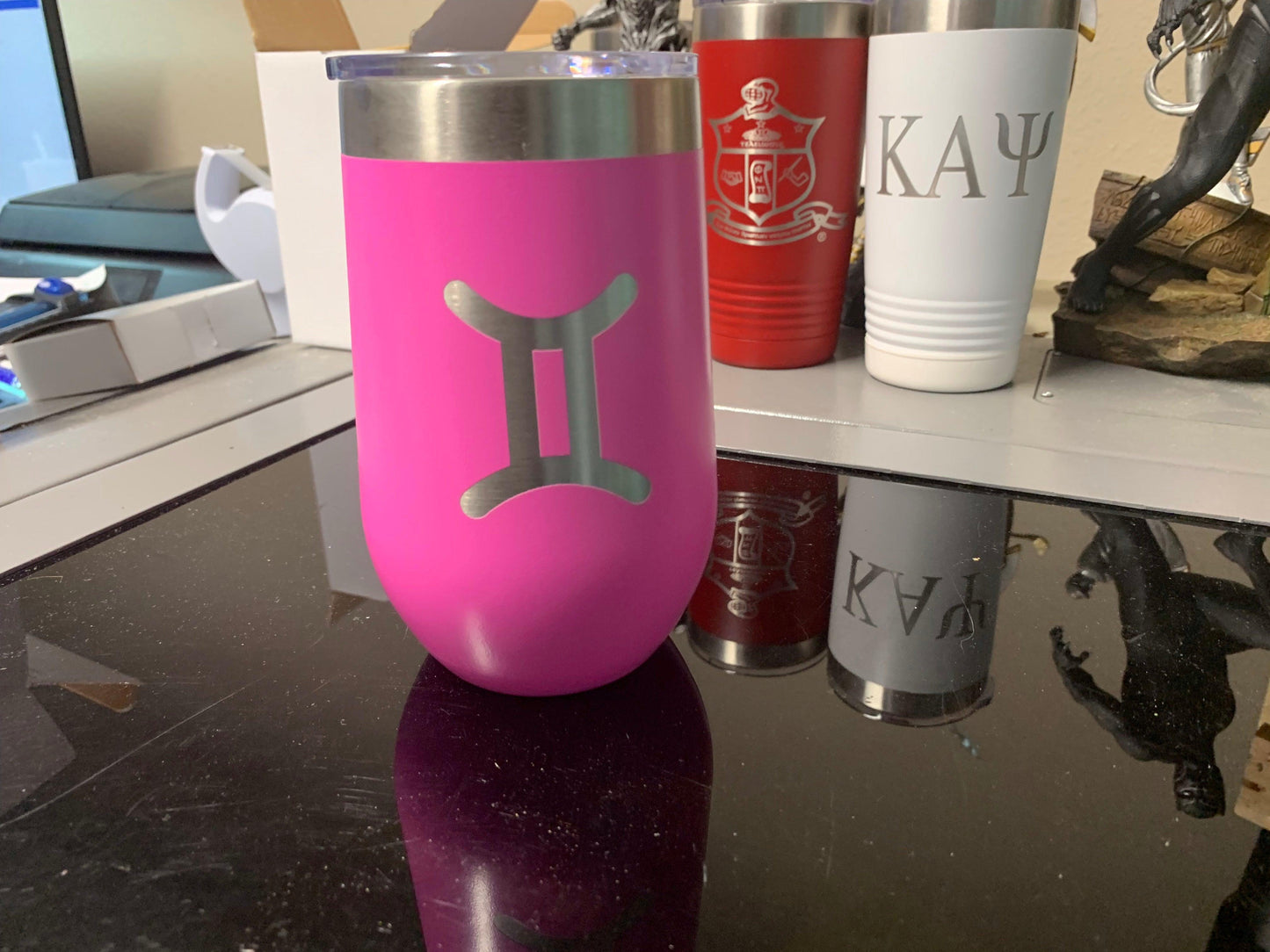 Masonic Designs 16 oz. Polar Camel Stemless Tumblers (Personalized Engraving) - Whoa, Jody Boy!