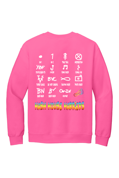 H3 Hash Crewneck Sweatshirts part Deux