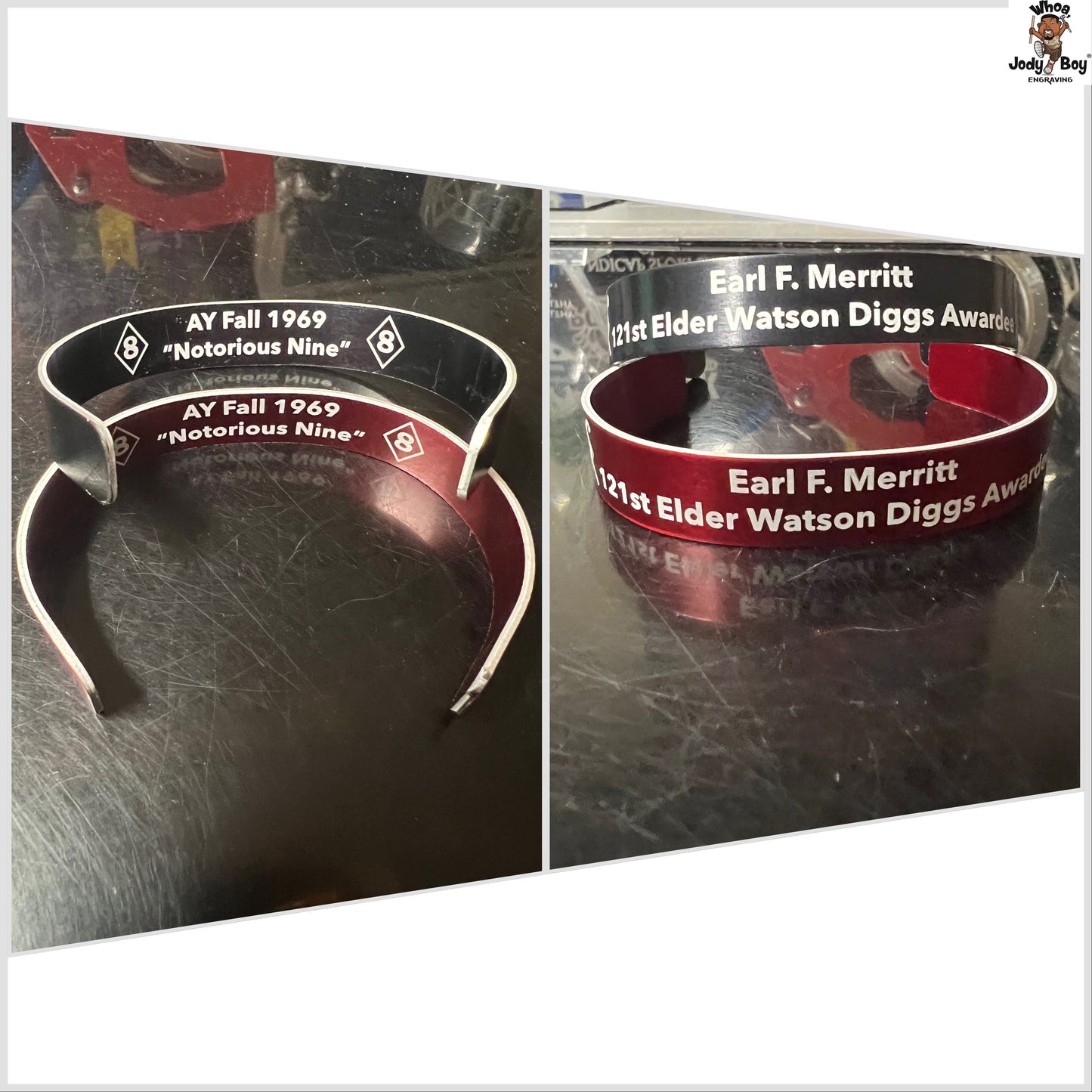 Kappa Alpha Psi ΚΑΨ Customized Metal Bracelet