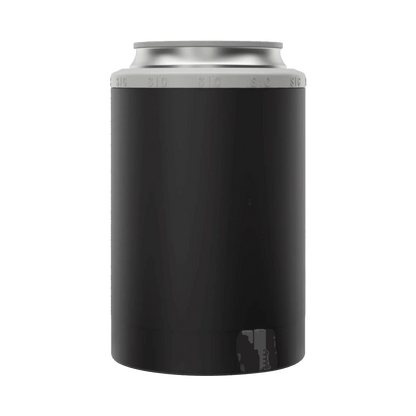 12oz Matte Tuff Black SIC Can Cooler - Whoa, Jody Boy!