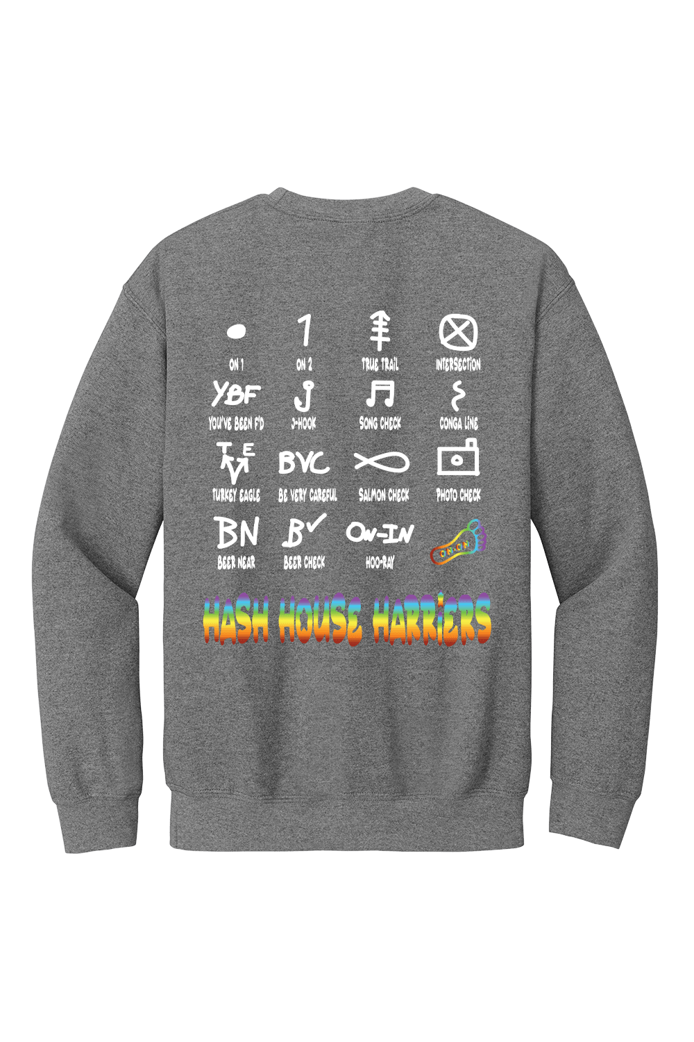 H3 Hash Crewneck Sweatshirts part Deux