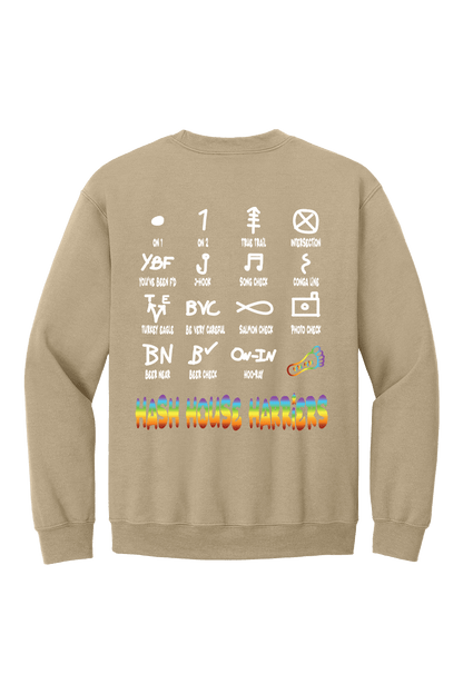 H3 Hash Crewneck Sweatshirts part Deux