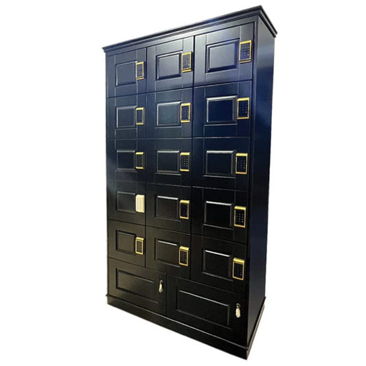 Premium Cigar Lounge Lockers Cabinet