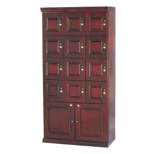 Humidor Supreme Cigar Locker Mahogany