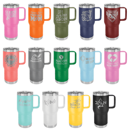 20oz White Travel Mug - Whoa, Jody Boy!