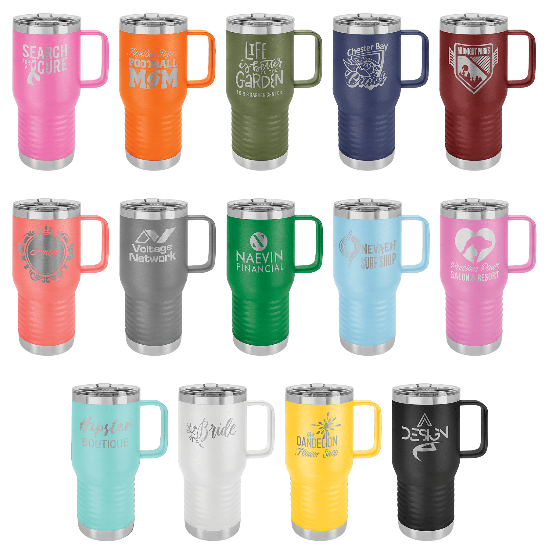 My Politics 20oz Red Travel Mug - Whoa, Jody Boy!