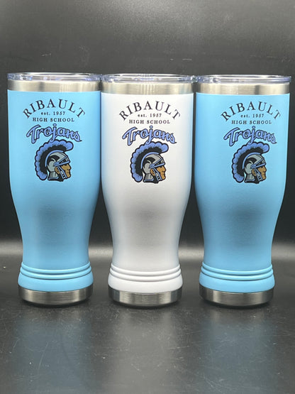 Ribault High School 20 oz. Polar Camel Insulated Pilsner-style