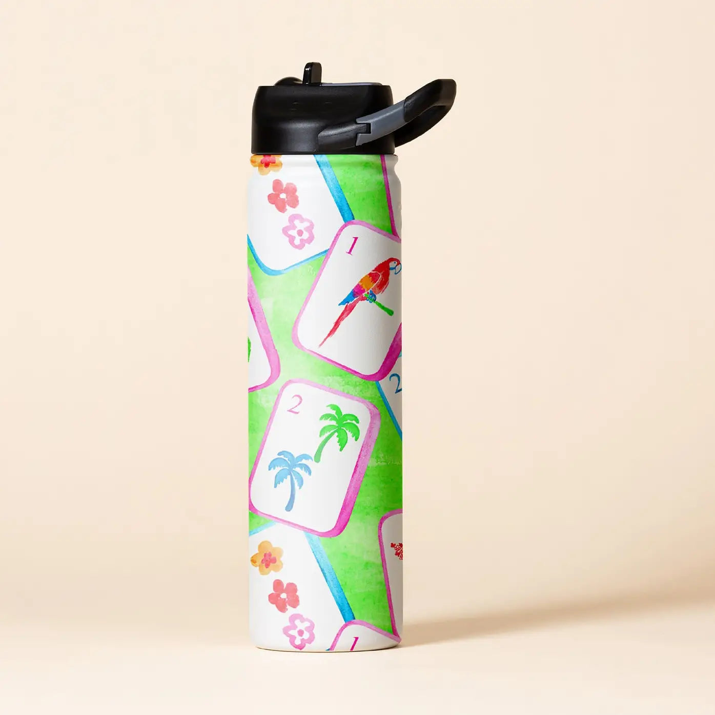 27oz SIC Mahjong Water Bottle