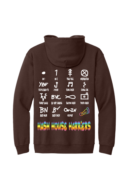 H3 Hash Full-Zip Hoodies