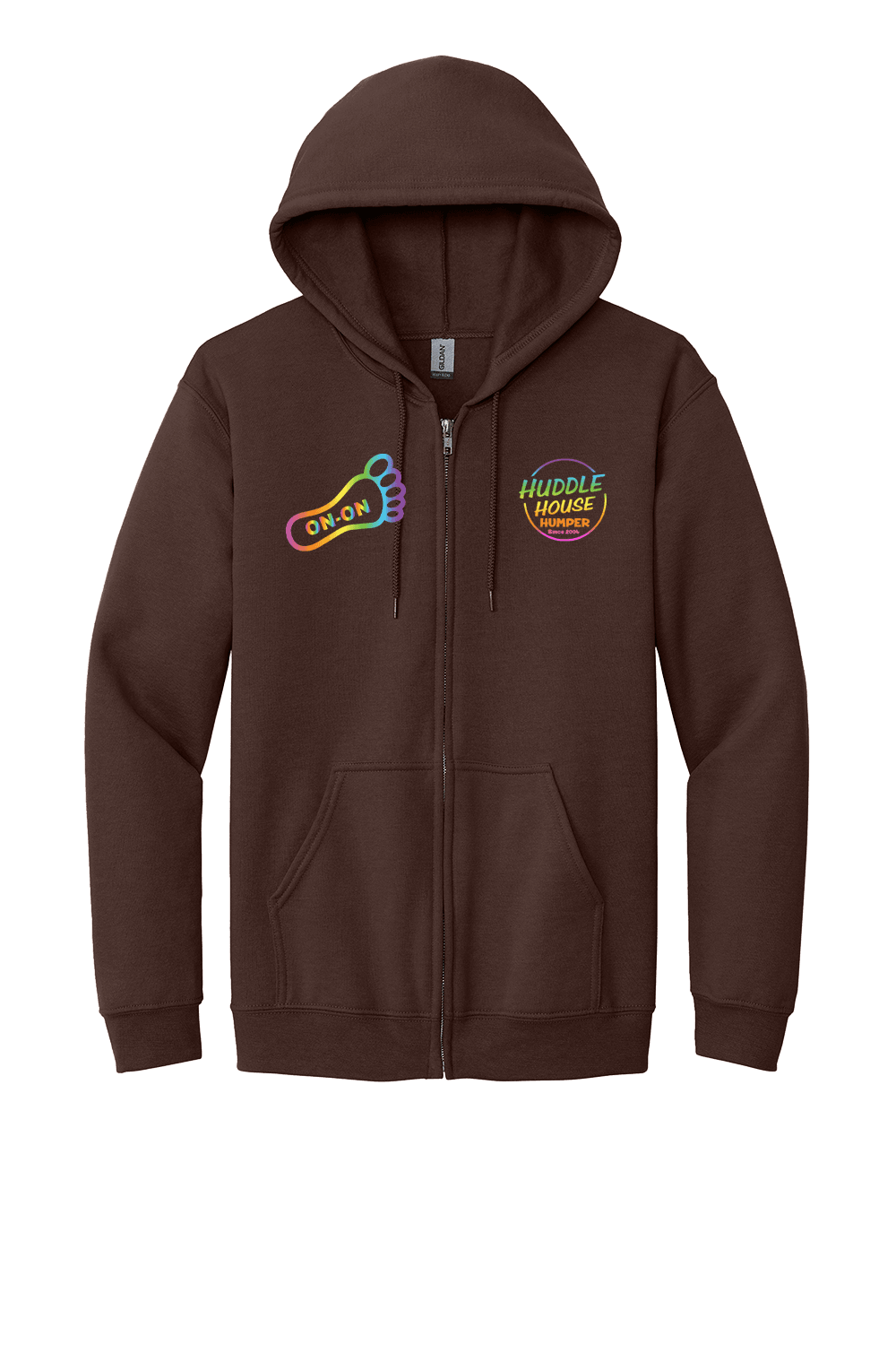 H3 Hash Full-Zip Hoodies