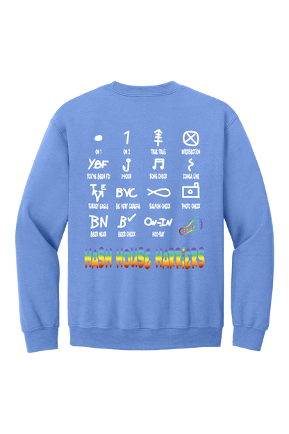 H3 Hash Crewneck Sweatshirt