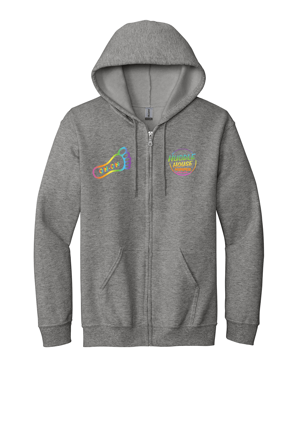 H3 Hash Full-Zip Hoodies