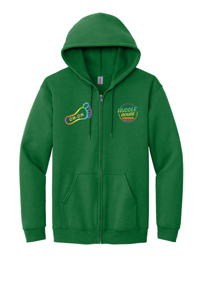 H3 Hash Full-Zip Hoodies