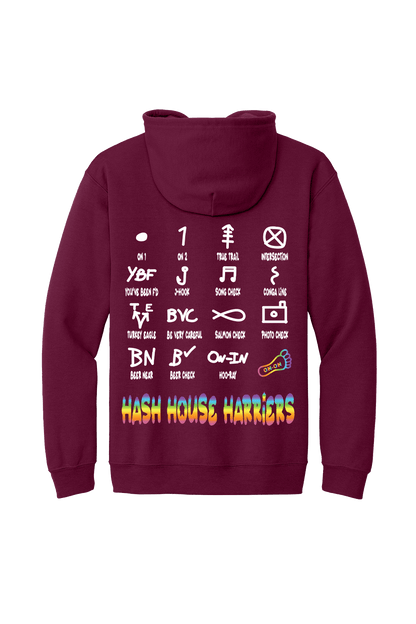 H3 Hash Full-Zip Hoodies