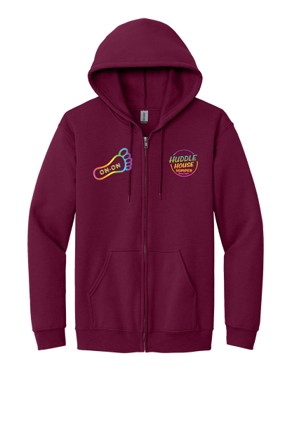 H3 Hash Full-Zip Hoodies