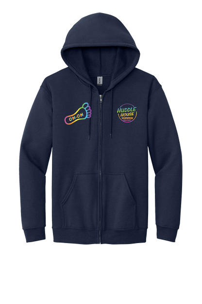 H3 Hash Full-Zip Hoodies