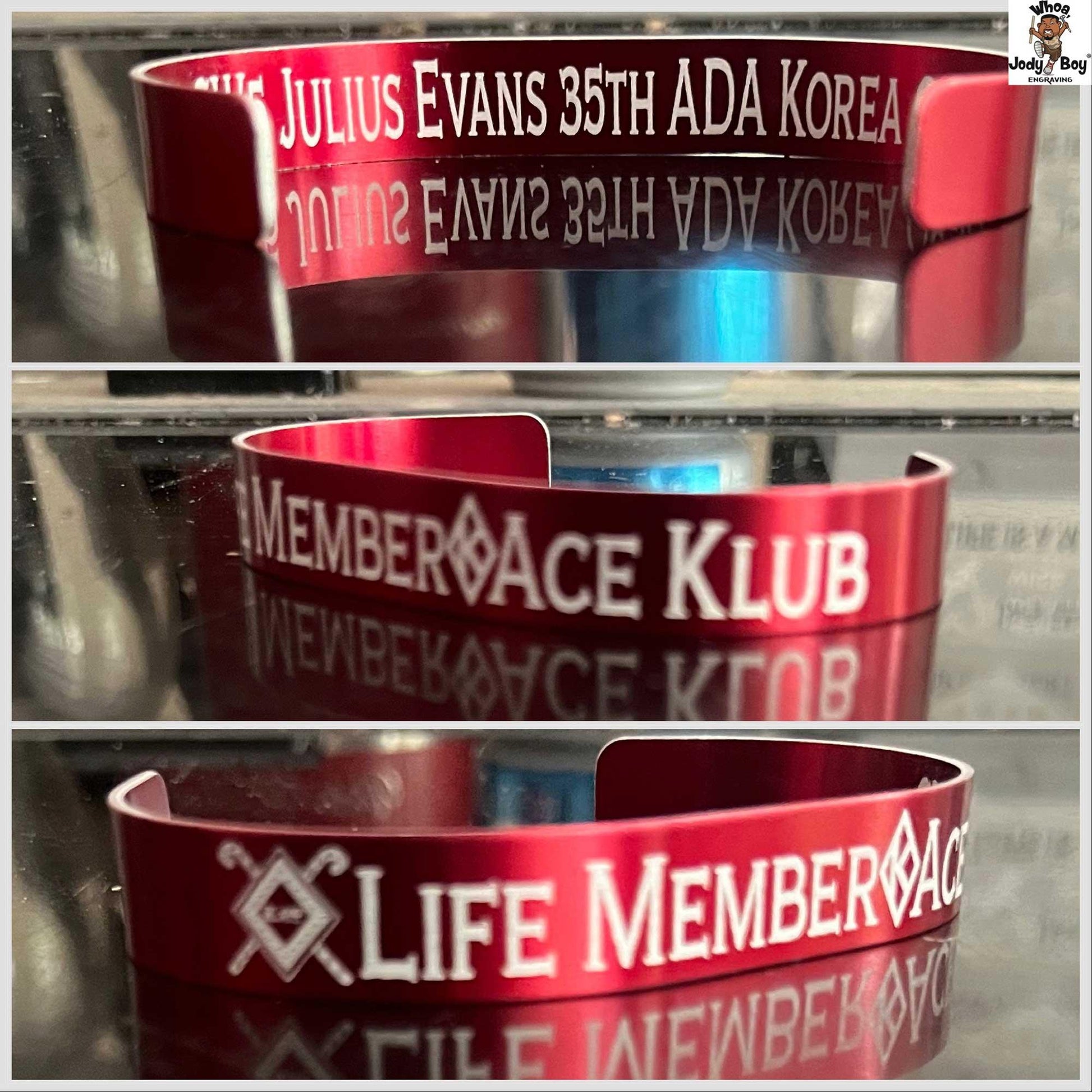 Kappa Alpha Psi | Metal Bracelet - Whoa, Jody Boy!