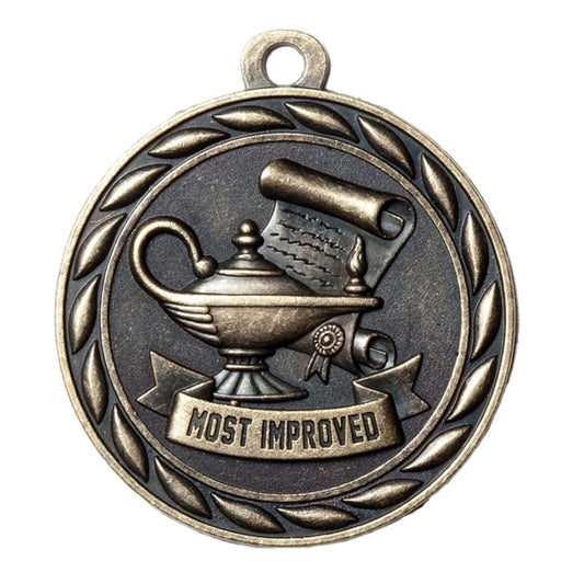 Custom  Most Improved Scholastic Medal - Whoa, Jody Boy!