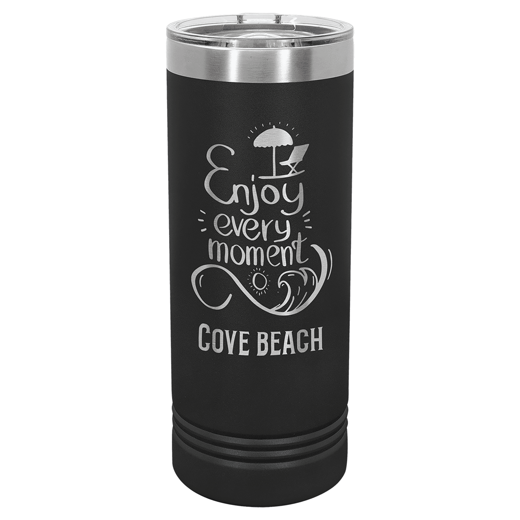 22oz Black Skinny Tumbler - Whoa, Jody Boy!