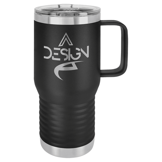 20oz Black Travel Mug - Whoa, Jody Boy!