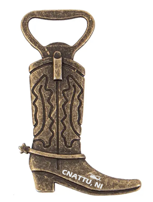 Western Boot Bottle Opener Custom
