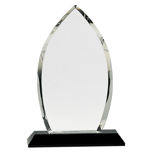 Oval Crystal Award  9 1/2" - Whoa, Jody Boy!