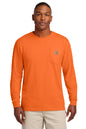 Carhartt  ®  Workwear Pocket Long Sleeve T-Shirt. CTK126
