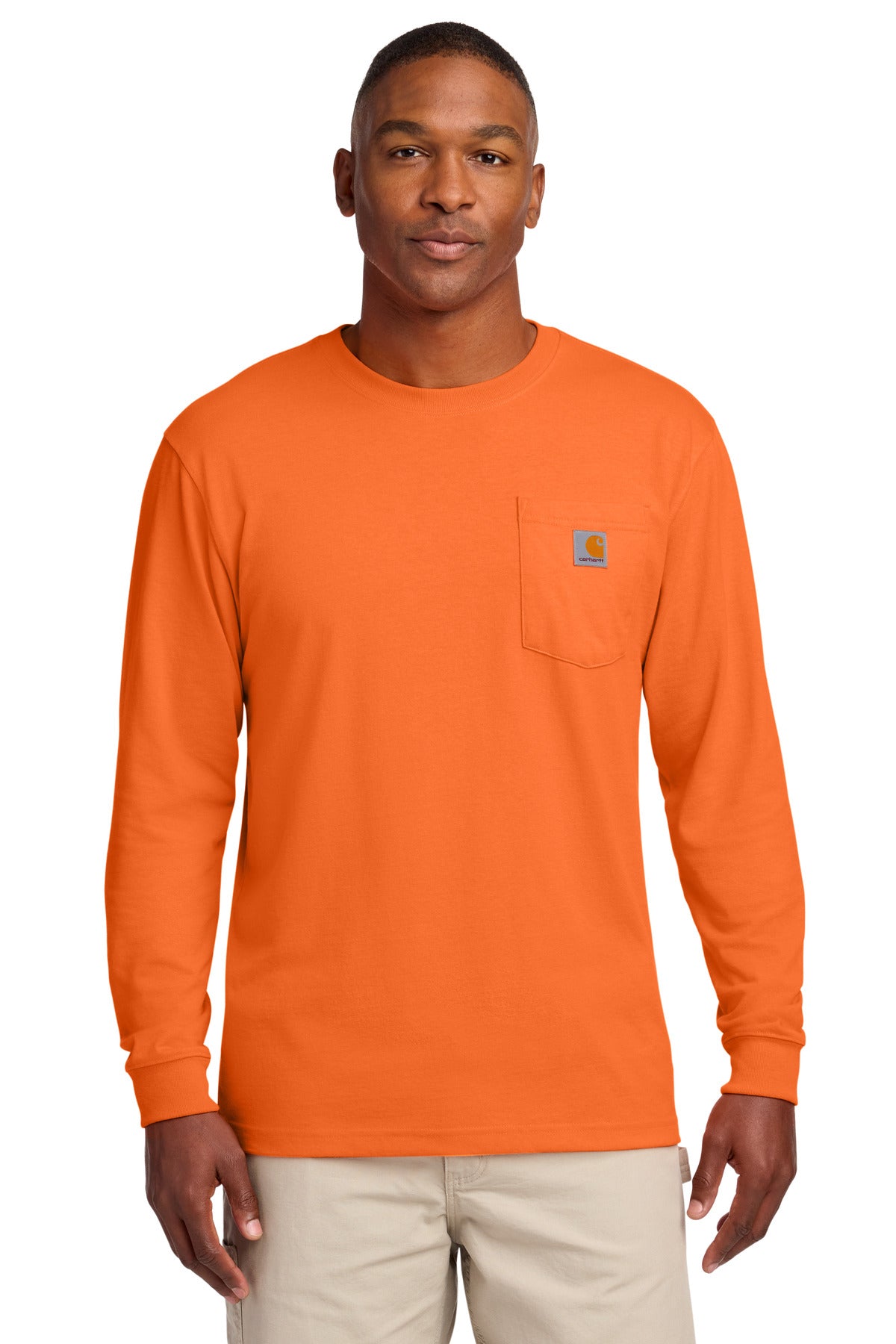 Carhartt  ®  Workwear Pocket Long Sleeve T-Shirt. CTK126