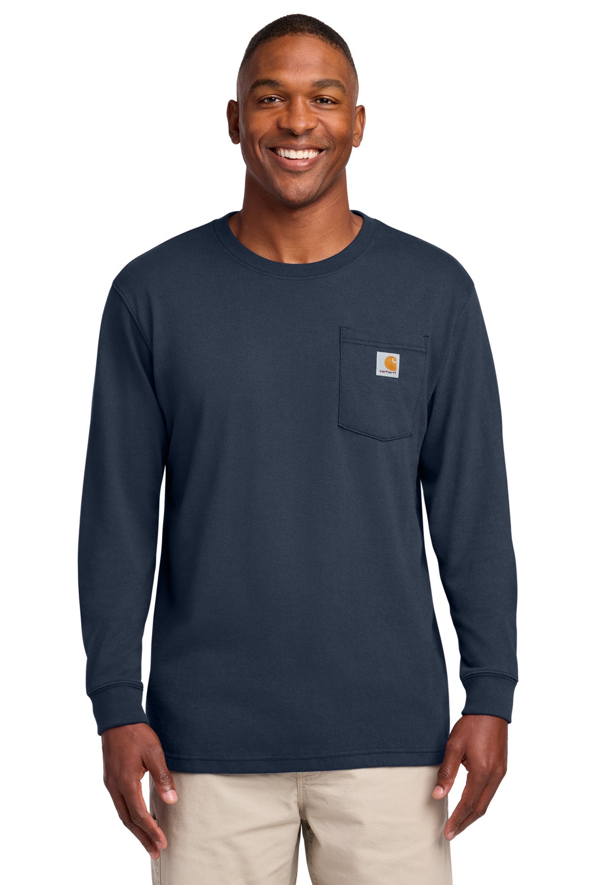 Carhartt  ®  Workwear Pocket Long Sleeve T-Shirt. CTK126